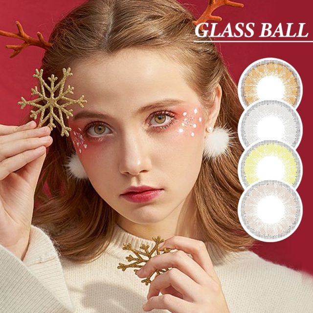Glass Ball Gray Pink