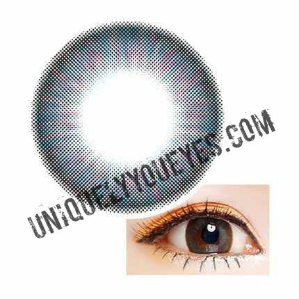 New Arrival CAPPUCCINO Natural blue Colored Contacts