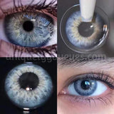 Blue eyes natural contacts blend naturally