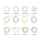 HIDROCOR STYLE 13 COLORS AVAILABLE NATURAL LOOK Colored Contact Lenses