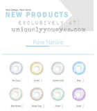 Minty Green PURE NATURE colored contacts-Pure Nature-UNIQUELY-YOU-EYES