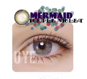 Violet Mermaid eyes purple amethyst 