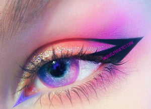 Rainbow NEON Pink Lush COLORED CONTACTS