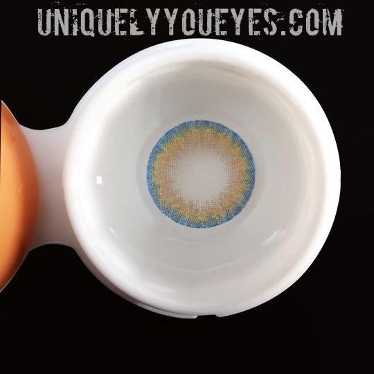 Pro Series INDIA BLUE/BROWN Colored Contacts-PRO SERIES-UNIQUELY-YOU-EYES