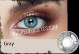 NEW ARRIVAL fairytale GLITTERING grey GRAY POLYFLEX CONTACT LENSES-Glittering-UNIQUELY-YOU-EYES