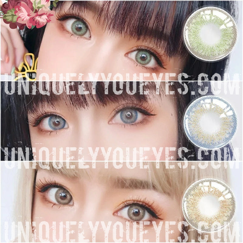 NEW WILDCAT BLUE NATURAL COLORED CONTACTS
