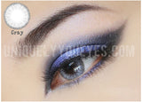 CUSTOMER TOP VOTED NATURAL Glass Ball Gray Colored Contacts-Glass Ball-UNIQUELY-YOU-EYES