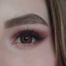 CAPPUCCINO Natural Red Brown colored contacts