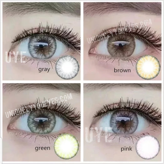 KJHBV 20pcs Green Contacts for Eyes Earrings Decorative Glass