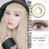 European Naturals style colored contacts Brown-European Naturals-UNIQUELY-YOU-EYES