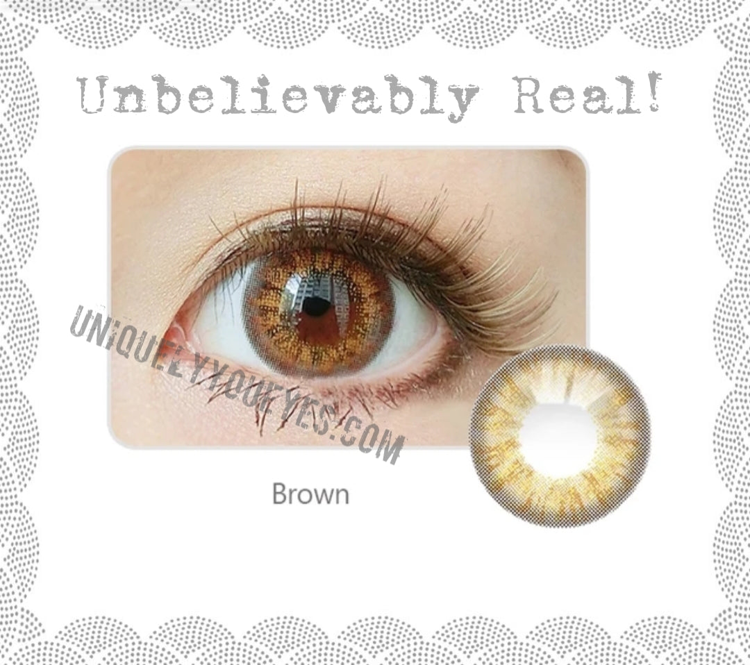 Hami Queen Brown Naturally beautiful eyes-Hami-UNIQUELY-YOU-EYES