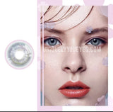 SALE colored Contacts Grey Prism Gray-Rio 7 tone-UNIQUELY-YOU-EYES