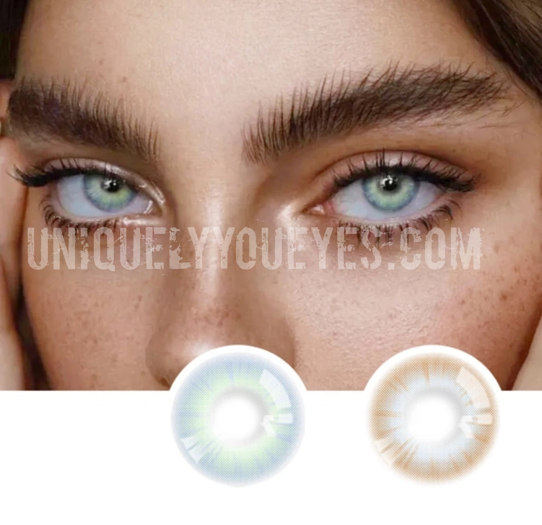 Mint green outlet eyes