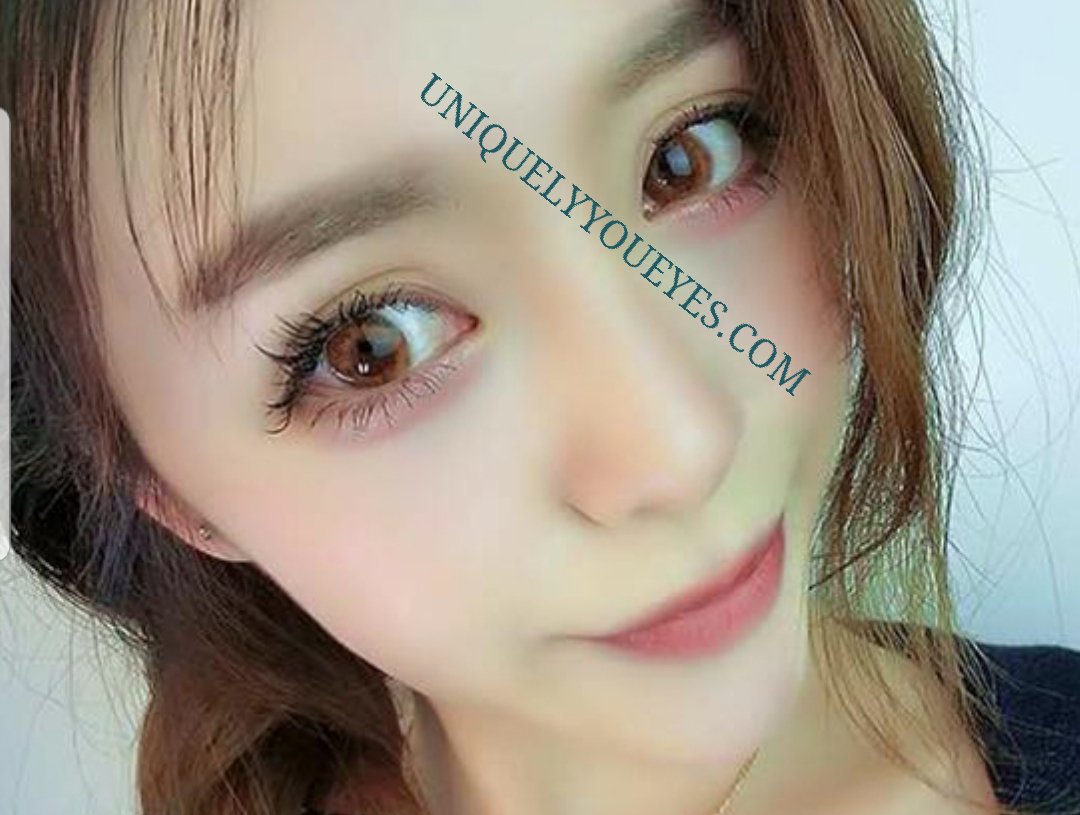 Chocolate colored contacts RAINBOW UNICORN COLORED CONTACTS-Luna Prism-UNIQUELY-YOU-EYES