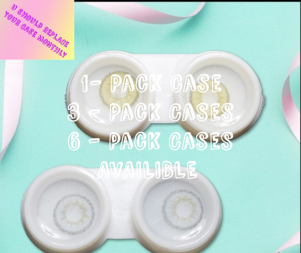 Mini Contact Lenses Box Lens Case Care Travel Holder Container-Plastic Standard Lense Case-UNIQUELY-YOU-EYES