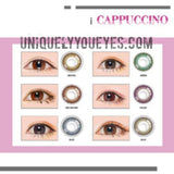 New Arrival ♡ CAPPUCCINO Natural Red Brown colored contacts