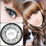 ♡PRE-ORDER☆Shining Star Dark Gray Big Eyes Colored Contacts-Shining Star-UNIQUELY-YOU-EYES