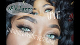 NEW WILDCAT Green NATURAL COLORED CONTACTS-Wildcat-UNIQUELY-YOU-EYES
