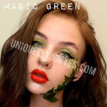 NEW ARRIVAL Magic Green Coloured Contacts-Magic-UNIQUELY-YOU-EYES