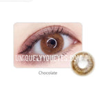 Chocolate colored contacts RAINBOW UNICORN COLORED CONTACTS-Luna Prism-UNIQUELY-YOU-EYES