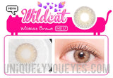 NEW WILDCAT Brown NATURAL COLORED CONTACTS-Wildcat-UNIQUELY-YOU-EYES