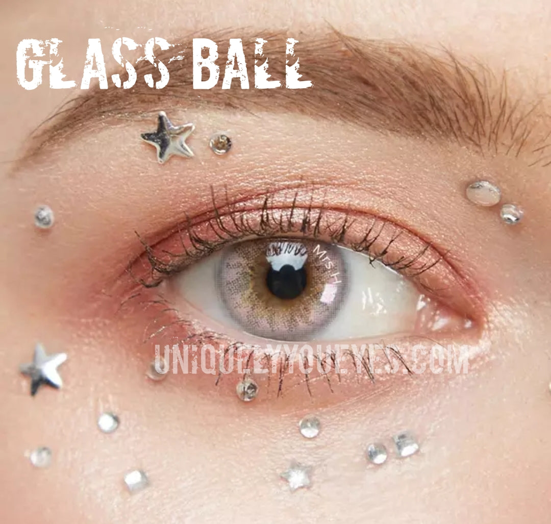 Glass Ball Mauve Pink Super Naturals-Glass Ball-UNIQUELY-YOU-EYES