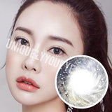 NEW ARRIVAL fairytale GLITTERING grey GRAY POLYFLEX CONTACT LENSES-Glittering-UNIQUELY-YOU-EYES